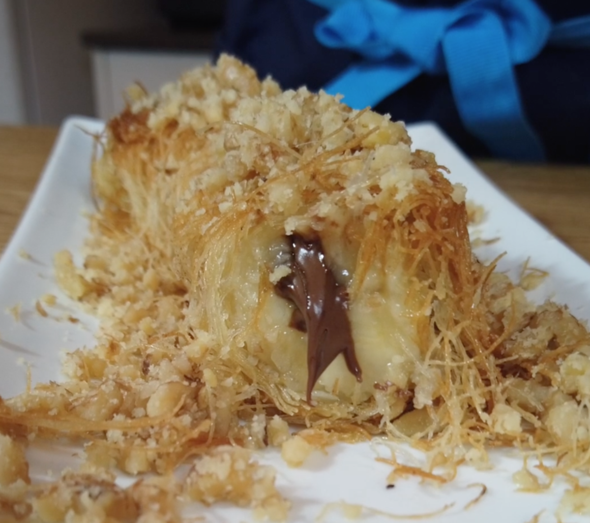Chocolate Banana Kadaif