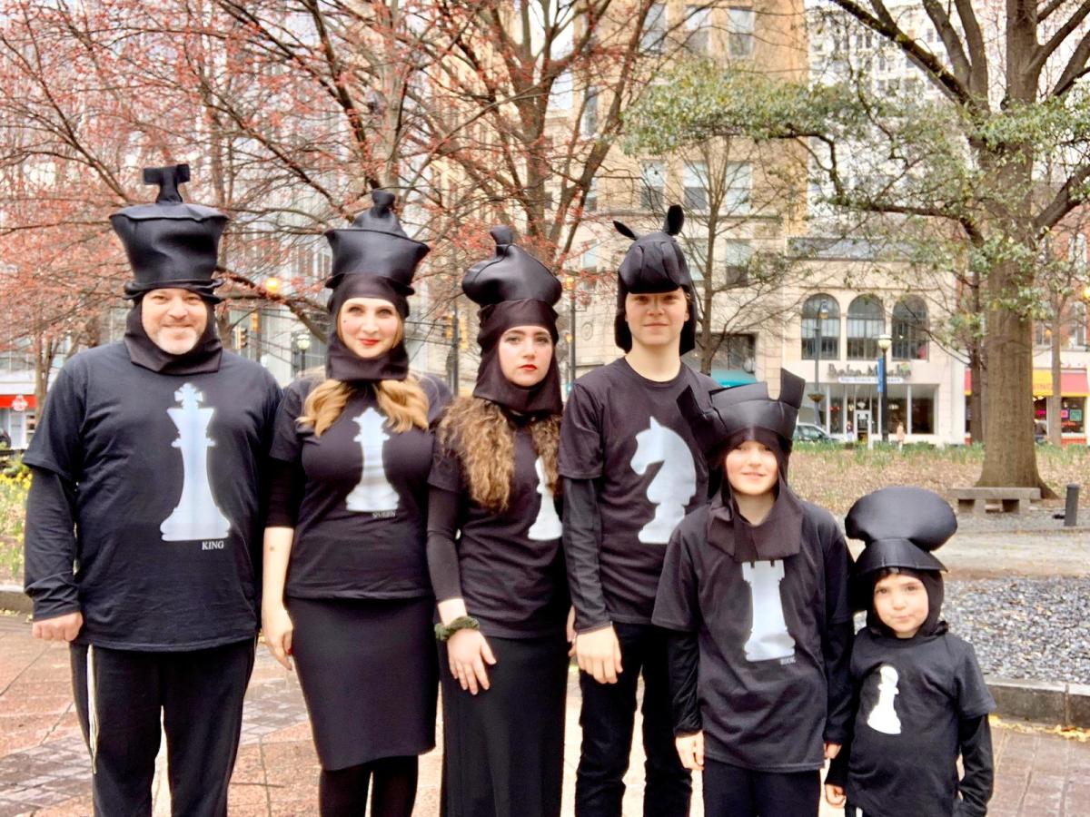 chessman family costume