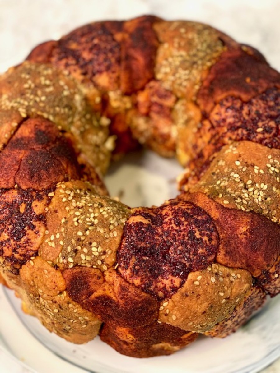 Middle Eastern Monkeylicious Bread2
