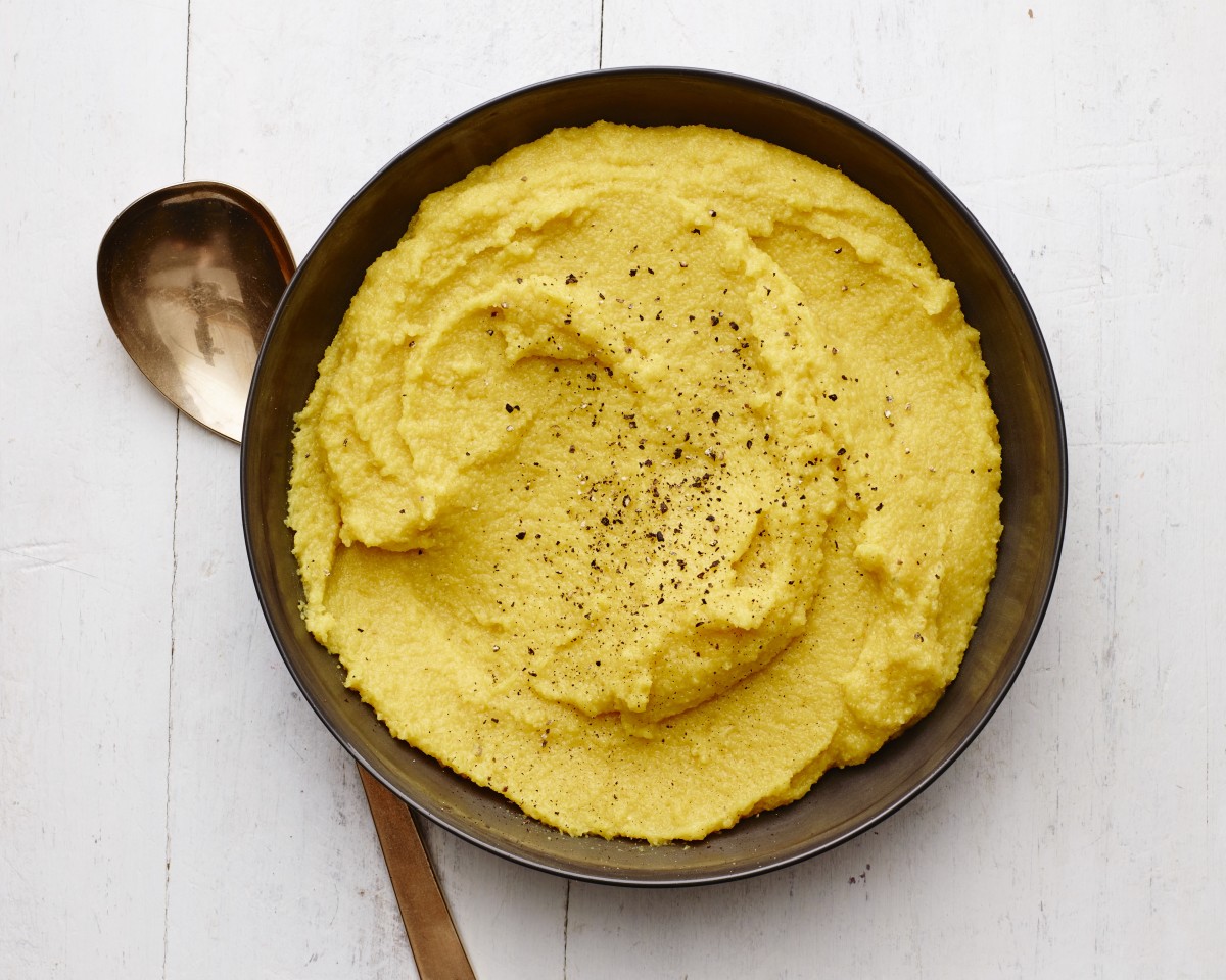 Curried Polenta - Jamie Geller
