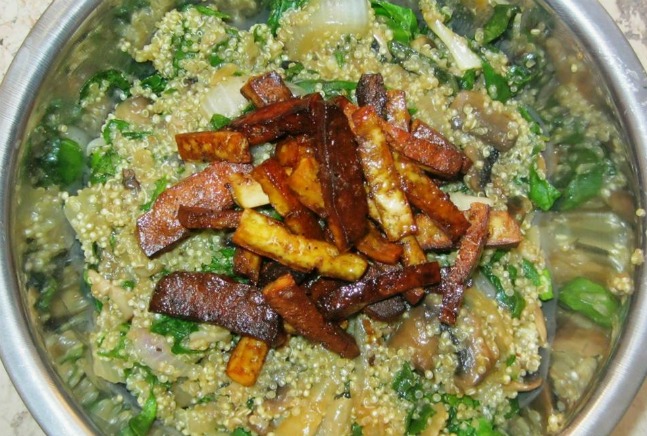 08.02.11 Quinoa Pilaf with Tofu Croutons