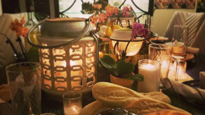 fondue table