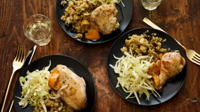 1 hour shabbat main course chicken a l'orange