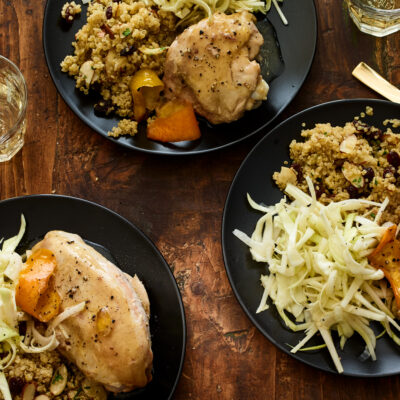 1 hour shabbat main course chicken a l'orange