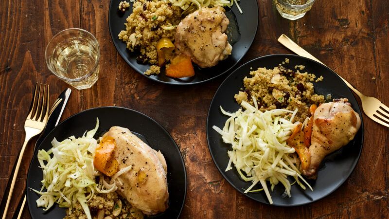 1 hour shabbat main course chicken a l'orange