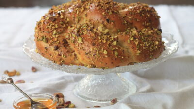 Pistachio Challah