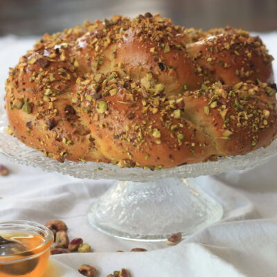 Pistachio Challah
