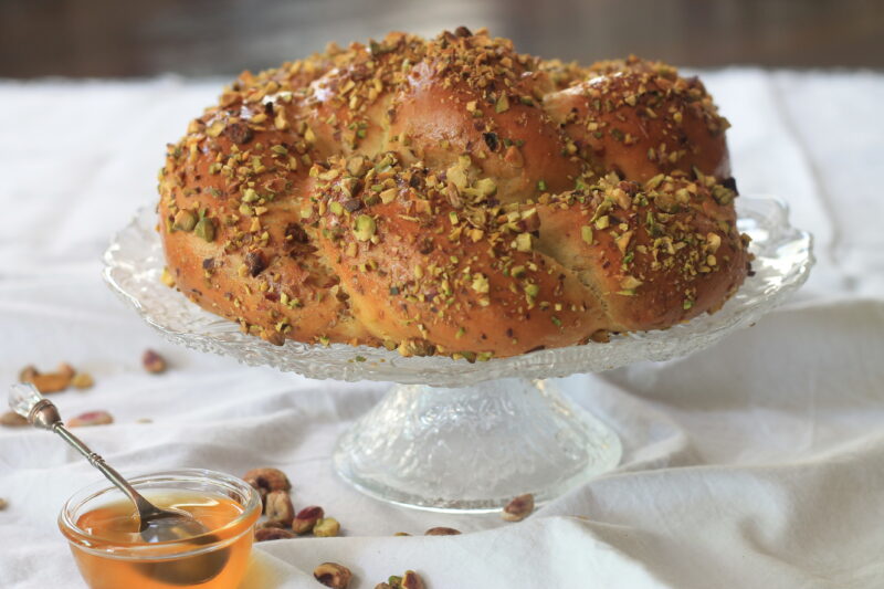 Pistachio Challah