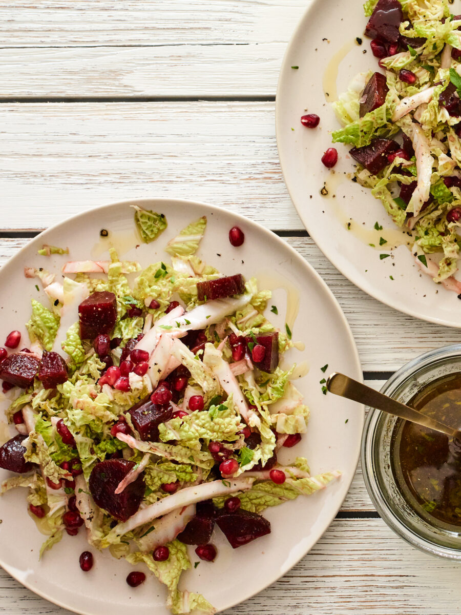 3 ingredient beet salad vertical