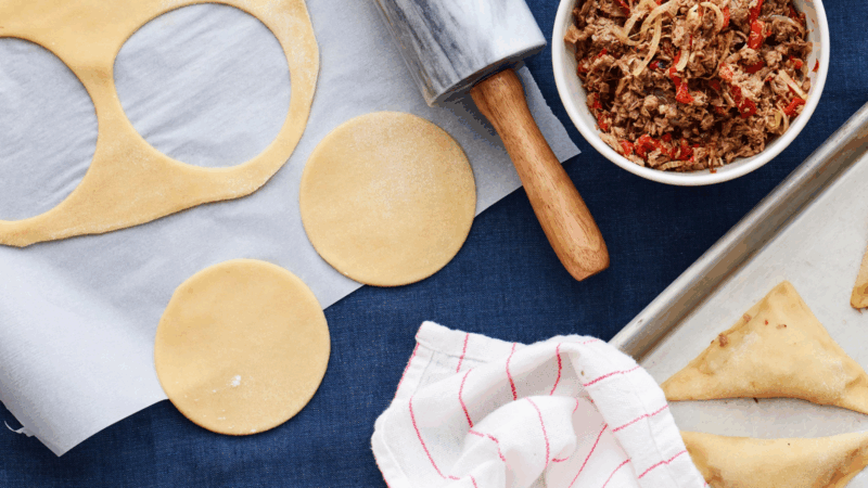 3-Ingredient Homemade Kreplach Dough
