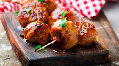 Air Fryer Cocktail Meatballs