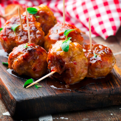 Air Fryer Cocktail Meatballs