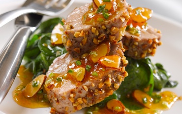 Almond apricot sauce