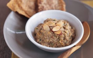 almond baba ghanoush