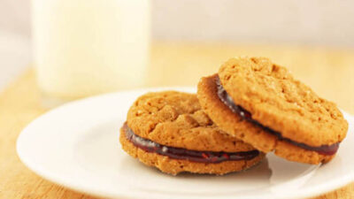 Almond Butter and Jelly Cookies
