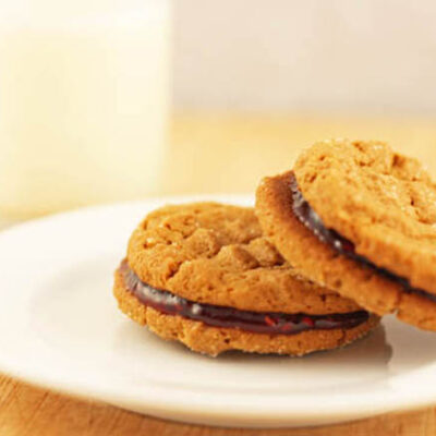 Almond Butter and Jelly Cookies