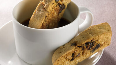 Almond Cherry Biscotti with Citrus