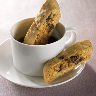 Almond Cherry Biscotti with Citrus