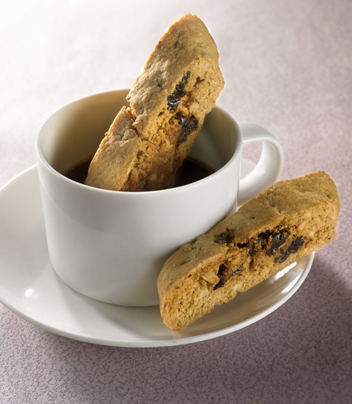 Almond Cherry Biscotti with Citrus