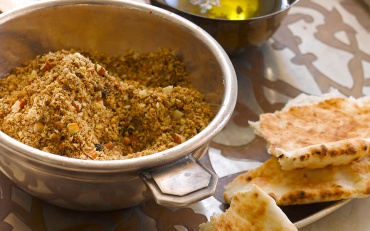 Almond dukkah