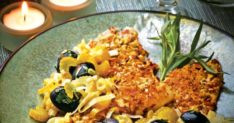 Almond Olive Sole