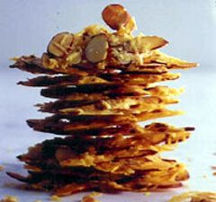 Almond Parmesan Crisps