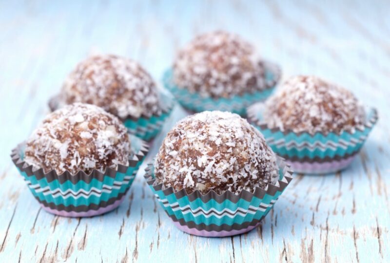 Almond-Walnut Truffles