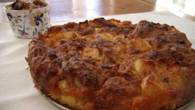 Alsatian Pear Kugel