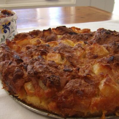 Alsatian Pear Kugel