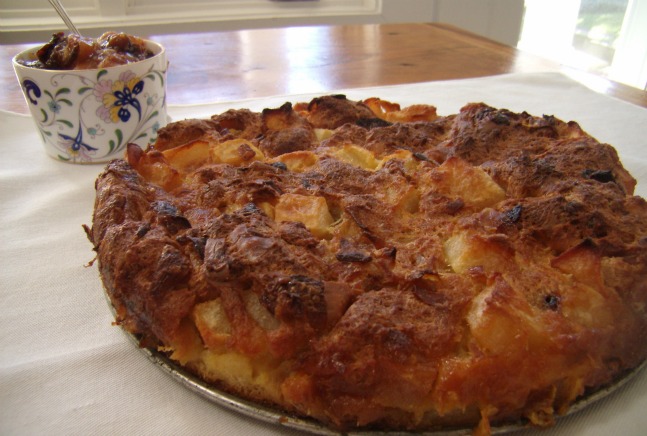 Alsatian Pear Kugel