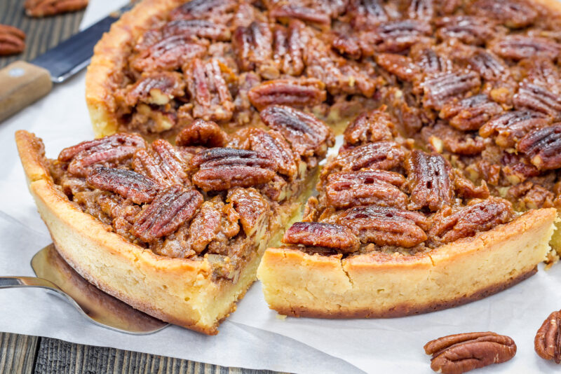 Ambrosia Pecan Pie