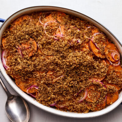 ANCHO CHILI SPICED SWEET POTATOES