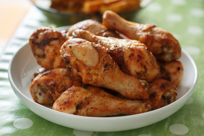 Anise-Adobo Chicken Drumsticks