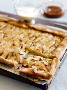 Apple-Almond Galette