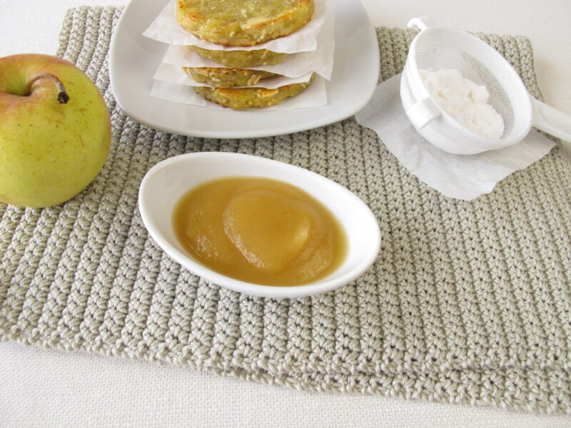apple and potato latkes