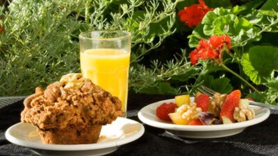 Apple and Walnut Spiced Muffins