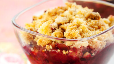 Apple-Blackberry Crisp