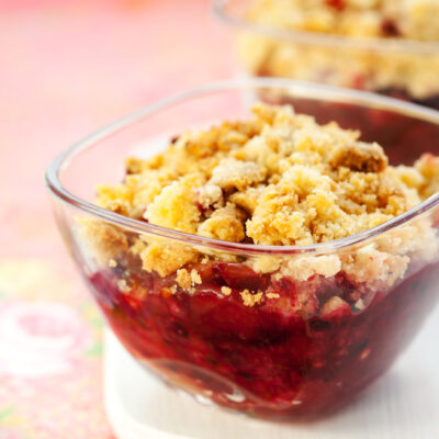 Apple-Blackberry Crisp
