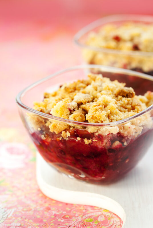 Apple-Blackberry Crisp