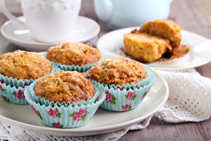 Apple Carrot Muffins