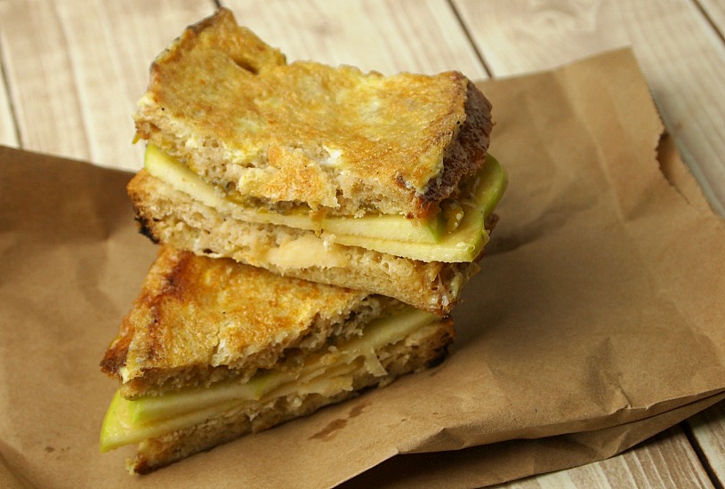 apple cheddar monte cristo