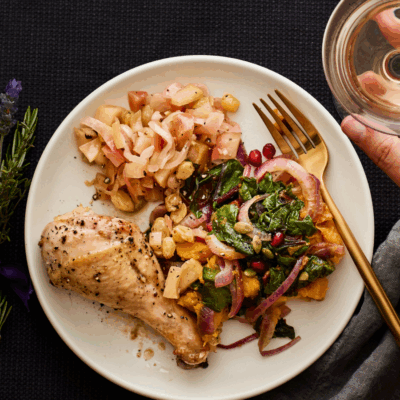 Apple Cider Roast Chicken