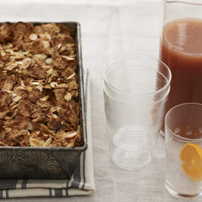 apple crunch bread pudding