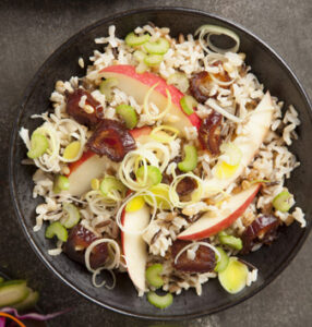 apple rice salad