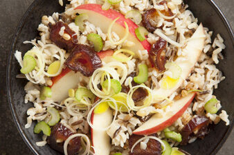 apple rice salad