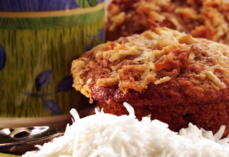 Apple Coconut Muffins