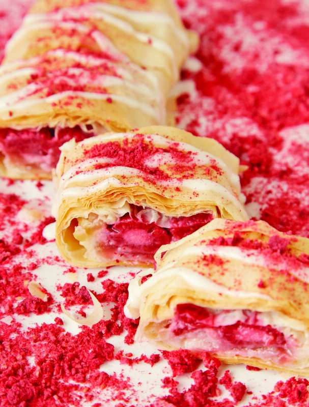 Apple Strawberry Rose Strudel 81