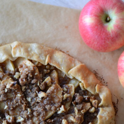 Apple Walnut Crostada