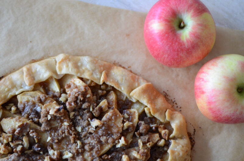 Apple Walnut Crostada