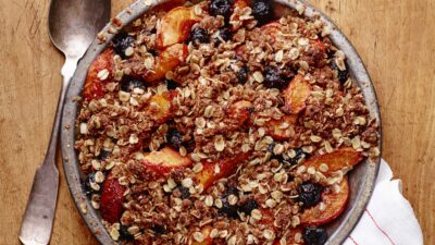 Cherry Apricot Crisp